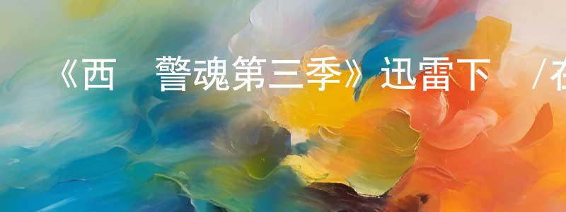 常佳佳發布《西鎮警魂第三季》迅雷下載/在線觀看-犯罪歷史-美劇天堂